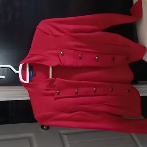 Red blazer, Tommy Hilfiger, medium